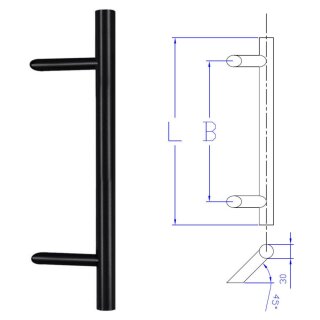 L&auml;nge L:350 Achsma&szlig; B:210mm